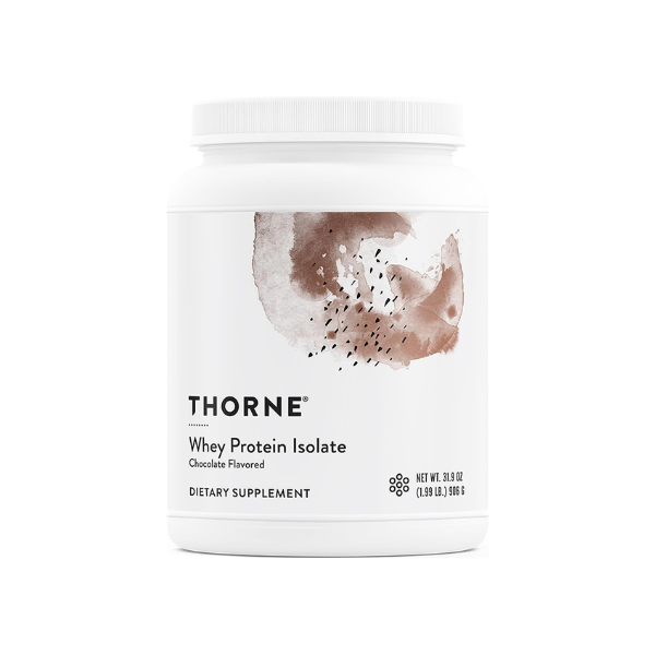 THORNE Whey Protein Isolate, Balanced Amino Acids Profile, 30 Servings