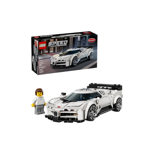 LEGO Speed Champions Bugatti Centodieci Hyper Sports Car Toy - Model Kit & Pretend Play Toy for Boys & Girls, Ages 9+ - Italian Model Car Kit for Racing Fans - Gift Idea for Birthdays - 77240