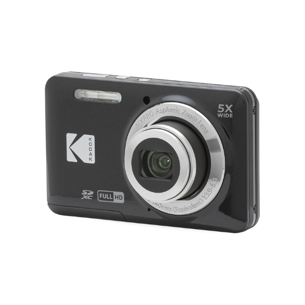 Kodak PIXPRO FZ55-BK 16MP CMOS Sensor Camera 5X Optical Zoom 28mm Wide