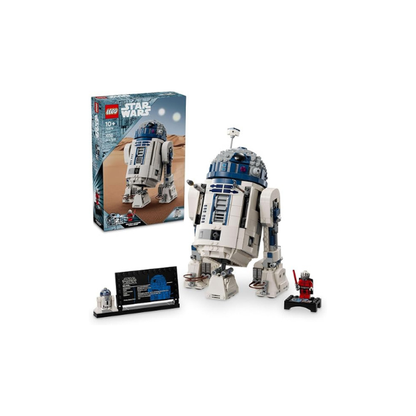 Star Wars R2-D2 Building Toy Set -Display Star Wars Toy, Ages 10+ - Includes 25th Anniversary Darth Malak Minifigure - 75379