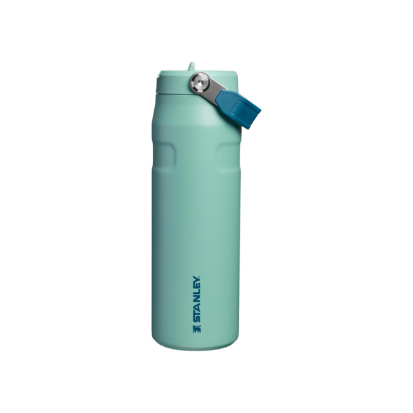 STANLEY IceFlow Flip Straw 2.0 Bottle, 24 oz, Spring Green