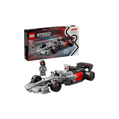 LEGO Speed Champions Audi Revolut F1 Team R26 Race Car Toy - Building Sets for Boys & Girls, Ages 10+ - F1 Car Kit for Display or Play - Gift for Birthdays - 77259