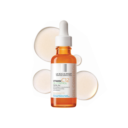 La Roche-Posay 12% Vitamin C Face Serum, 2 formulas with hyaluronic acid