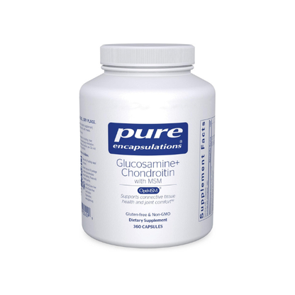 Pure Encapsulations Glucosamine Chondroitin with MSM, 360 Capsules