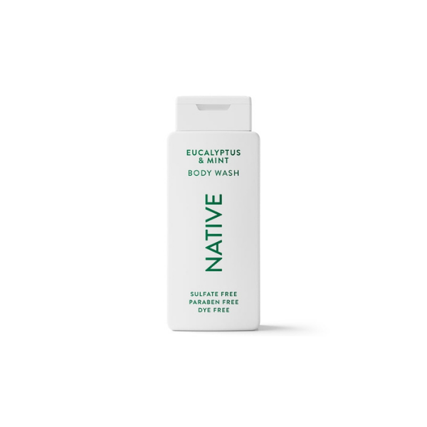 Native Body Wash for Women & Men, Sulfate Free, Eucalypts & Mint, 18 fl oz