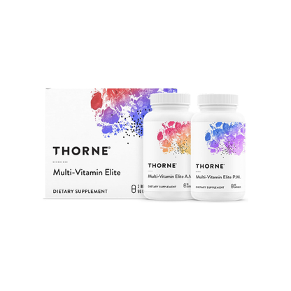 THORNE Multi-Vitamin Elite, Daily Nutritional Supplement, 180 Capsules