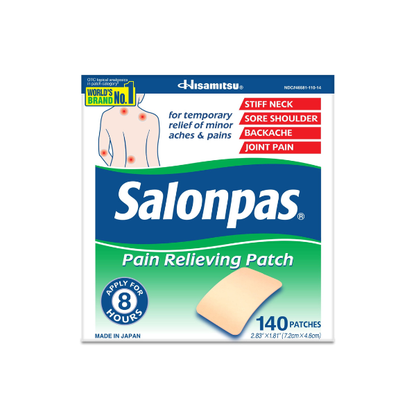 Salonpas Pain-Relieving Patch, 140 ct.