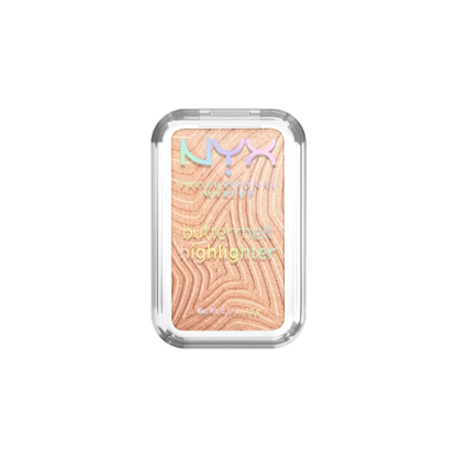NYX Professional Makeup Buttermelt Powder Highlighter 12H Wear, Glaze it Butta 10