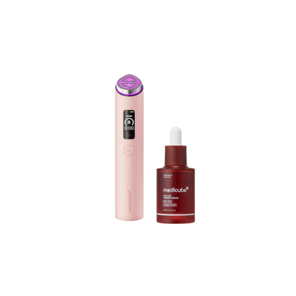 medicube Age-Defying Device Duo: NAD Serum and Booster Pro X2 Pink