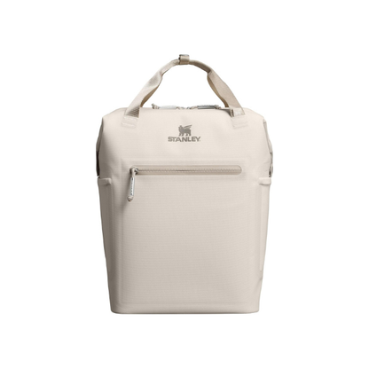 Stanley All Day Madeleine Backpack Soft Cooler 20 Can Cooler with Handle and Shoulder Straps Insulated Travel Bag with Zipper BPA-Free