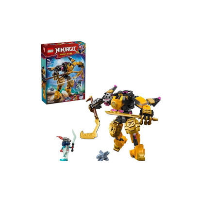 LEGO NINJAGO Arin’s Spinjitzu Battle Mech Building Toy - Ninja Building Set for Kids, Ages 7+ - with Arin, Baby Ryu, & Villain Minifigures - Gift Idea for Boys, Girls, & Dragons Rising Fans - 71839