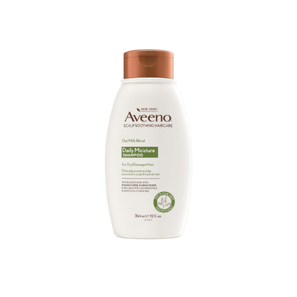 Aveeno Oat Milk Blend Moisturizing Shampoo, Ultra-Hydrating, for Dry, Damaged Hair, 12 fl oz
