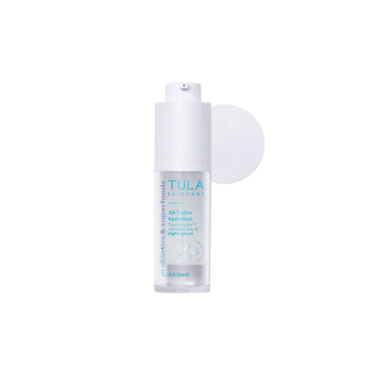TULA Skin Care 24-7 Ultra Hydration Triple-HydraTM Complex Day & Night Serum, 1 fl oz
