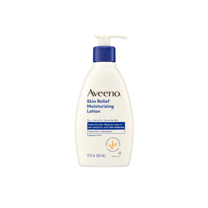 Aveeno Skin Relief Moisturizing Lotion, Fragrance-Free, 12 fl. oz