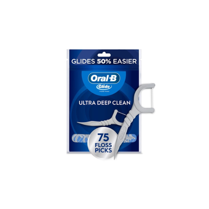 Oral‑B Floss, Glide Ultra Deep Clean Floss Picks 75 Count