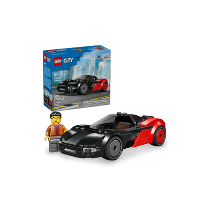 LEGO City EV Supercar Building Toy for Kids - Pretend Play Set for Boys & Girls, Ages 5+ - Sports Car Toy W/Driver Minifigure - Gift Idea for Birthdays - 60486