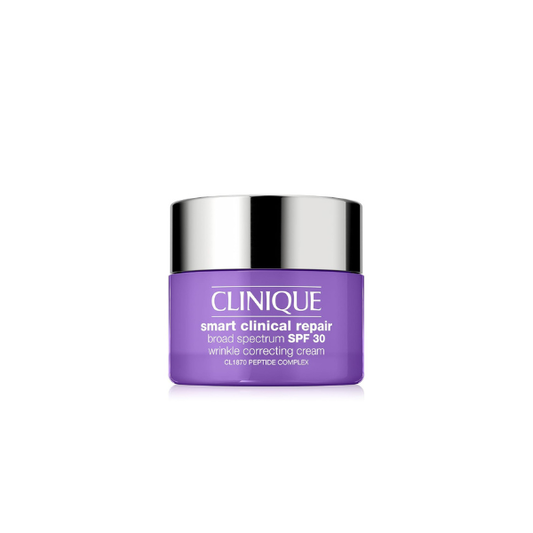 Clinique Smart Clinical Repair Broad Spectrum SPF 30 Wrinkle Correcting Cream with Peptides, Hyaluronic Acid + Glycerin | Protecting + Repairing
