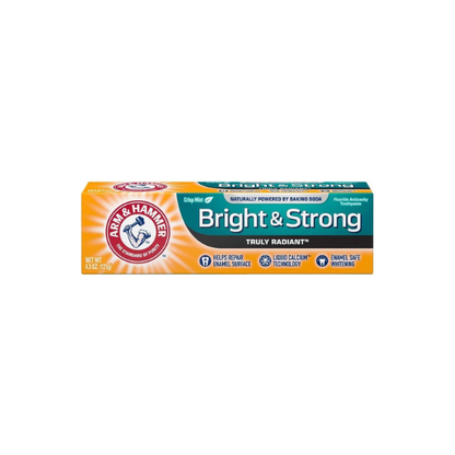 ARM & HAMMER Truly Radiant Bright & Strong Fluoride Anticavity Toothpaste Fresh Mint 4.3 oz