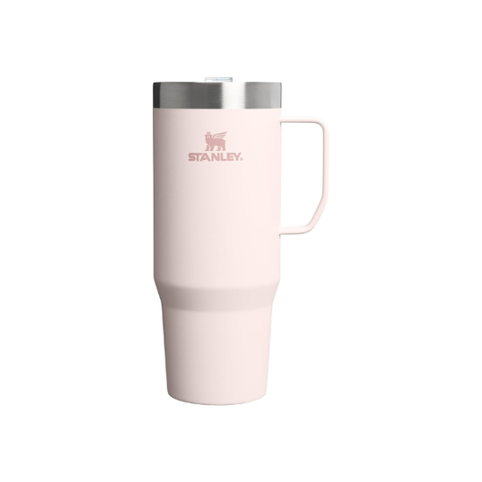 STANLEY The Everyday Suburban Mug | 30 oz | Drink Through Lid | Cup for Coffee, Tea and Drinks | Insulated Stainless Steel Coffee Mug | BPA-Free | Rose Quartz