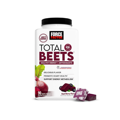 Force Factor Total Beets Soft Chews, Açai Berry, 90 ct.