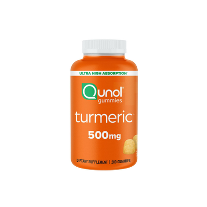 Qunol Turmeric Curcumin Complex Ultra High Absorption Gummies, 200 ct.
