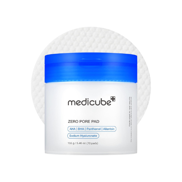 medicube Toner Pads Zero Pore Pad 2.0 for Exfoliation and Pore Care