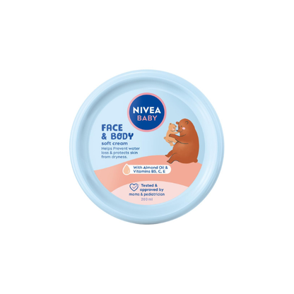 Nivea Baby Soft Cream 200 ml / 6.7 oz