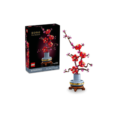 LEGO Botanicals Plum Blossom Building Sets for Adults - Artificial Flower for Dinner Table Centerpiece, Living Room Home Decor, Ages 18+ - DIY Craft Kits - Gift for Birthdays - 10369