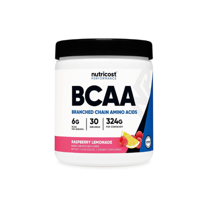 Nutricost BCAA Powder 2:1:1 (Raspberry Lemonade, 30 Servings)