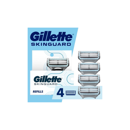 Gillette SkinGuard Men's Razor Blades, 4 Blade Refills