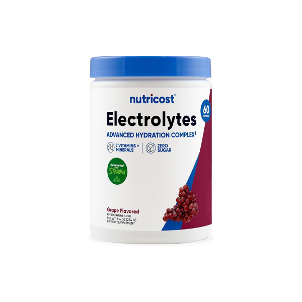 Nutricost Electrolyte Complex Powder (Grape) 60 Servings