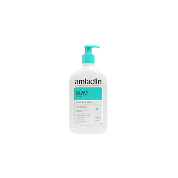 Amlactin Calm & Renew Lotion, Sensitive Dry Skin, 14.1 oz