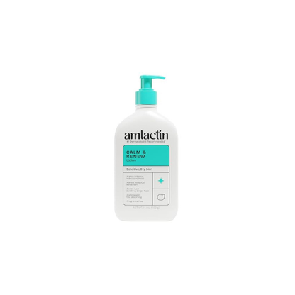 Amlactin Calm & Renew Lotion, Sensitive Dry Skin, 14.1 oz