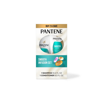 Pantene Pro-V Smooth & Sleek Shampoo and Conditioner Set