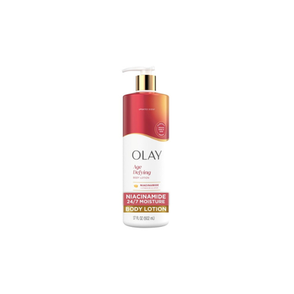 Olay Age Defying Body Lotion for Women, Niacinamide, 17 fl Oz.