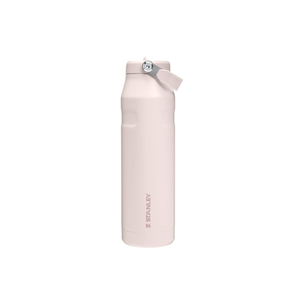 STANLEY IceFlow Flip Straw 2.0 Bottle, 36 oz, Rose Quartz
