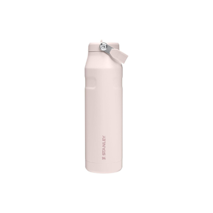 STANLEY IceFlow Flip Straw 2.0 Bottle, 36 oz, Rose Quartz