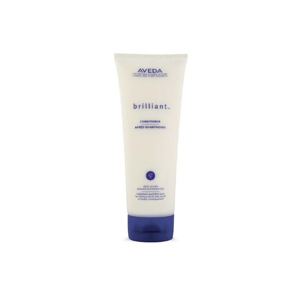 AVEDA Brilliant Conditioner | Hydrating, Detangling, Smoothing Conditioner | Adds Shine | with Jojoba and Babassu Oils | for All Hair Types | Jasmine, Rose, Clove Aroma | 6.7 Fl Oz