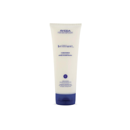 AVEDA Brilliant Conditioner | Hydrating, Detangling, Smoothing Conditioner | Adds Shine | with Jojoba and Babassu Oils | for All Hair Types | Jasmine, Rose, Clove Aroma | 6.7 Fl Oz