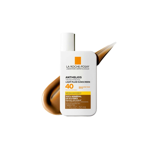 La Roche-Posay Anthelios Mineral Light Fluid Sunscreen for Face in 5 shades