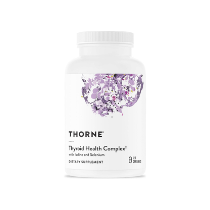 THORNE Thyroid Health Complex, Iodine, L-Tyrosine & Selenium, 120 Capsules