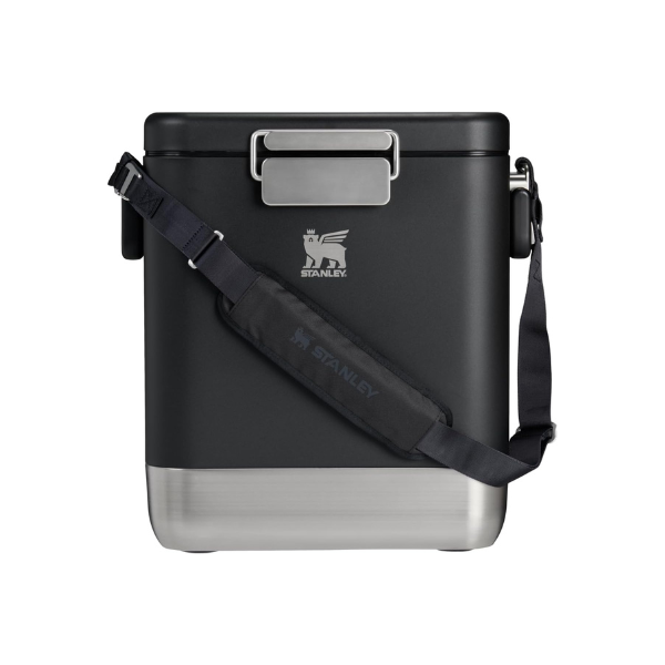 STANLEY Lifted Spirits Stainless Steel Cooler | Vacuum Insulated Hard Cooler | Leakproof VaultSeal Latch | Premium 18/8 Recycled Stainless Steel | BPA-Free