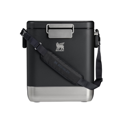 STANLEY Lifted Spirits Stainless Steel Cooler | Vacuum Insulated Hard Cooler | Leakproof VaultSeal Latch | Premium 18/8 Recycled Stainless Steel | BPA-Free