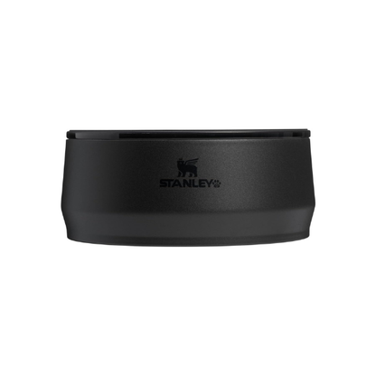 STANLEY Pet Bowl | 3-Cup (24 oz) Insulated Stainless Steel Dog & Cat Bowl | Splash-Resistant Lid | Dishwasher Safe | BPA-Free | Black 2.0
