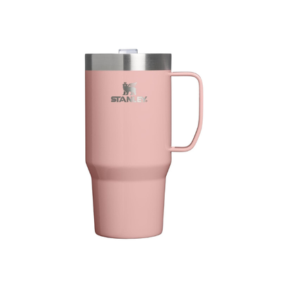 STANLEY The Everyday Suburban Mug | 24 oz | Drink Through Lid | Cup for Coffee, Tea and Drinks | Insulated Stainless Steel Coffee Mug | BPA-Free | Peach Rose Gloss