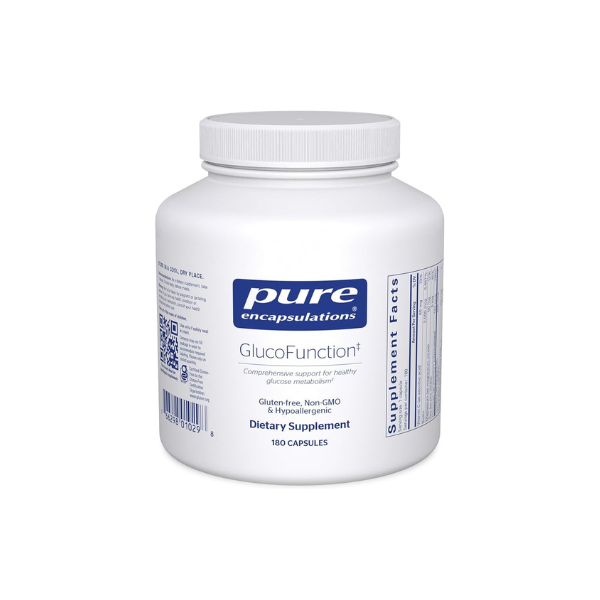 Pure Encapsulations GlucoFunction, 180 Capsules