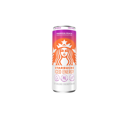 Starbucks Iced Energy Tropical Peach 12 fl oz Can
