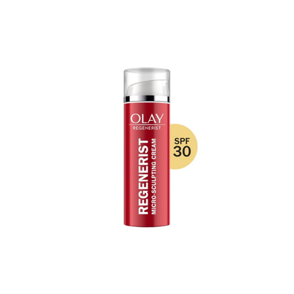 Olay Regenerist Anti-Aging Face Cream, Hydrating Moisturizer with SPF 30, Micro-Sculpting Formula, 1.7 fl oz