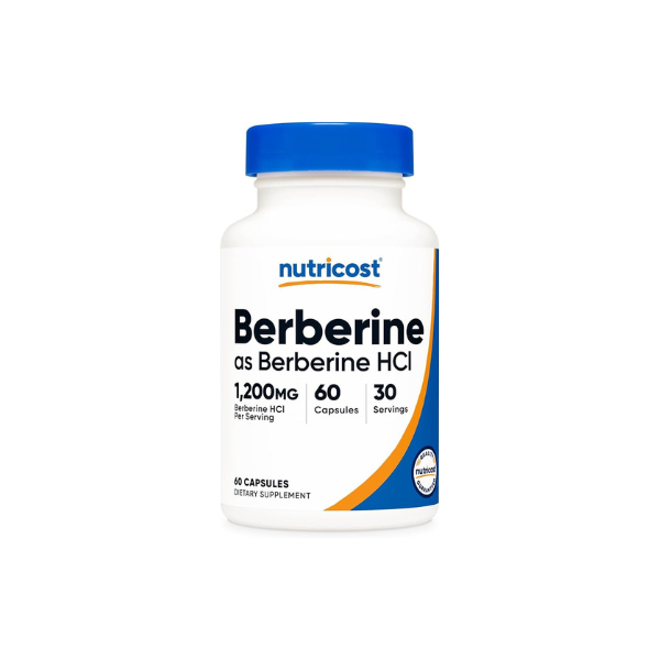 Nutricost Berberine HCl (1,200mg) 60 Capsules, 30 Servings