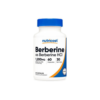 Nutricost Berberine HCl (1,200mg) 60 Capsules, 30 Servings